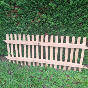 Panneau clôture naturelle à claire voie écart 5 cm