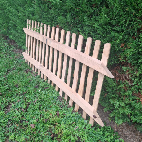 Panneau clôture à claire voie écart 5 cm