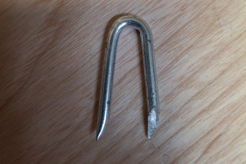 crampillons en acier galvanisé