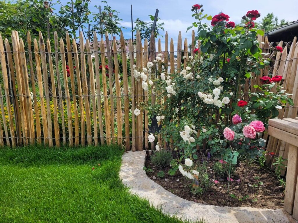 Ganivelle fendue Versailles