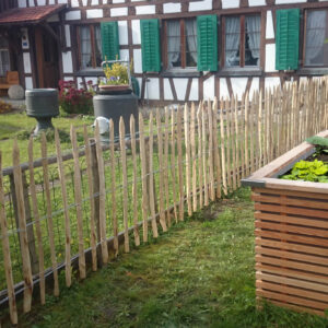 Ganivelles fendues écart 8 cm