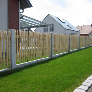 Panneau clôture à claire voie écart 5 cm