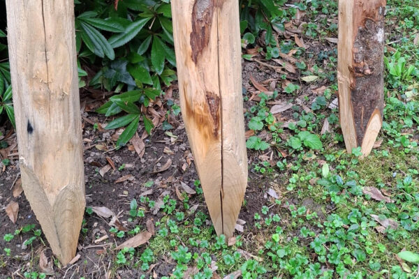 Piquets pointés 7,5-10cm embouts