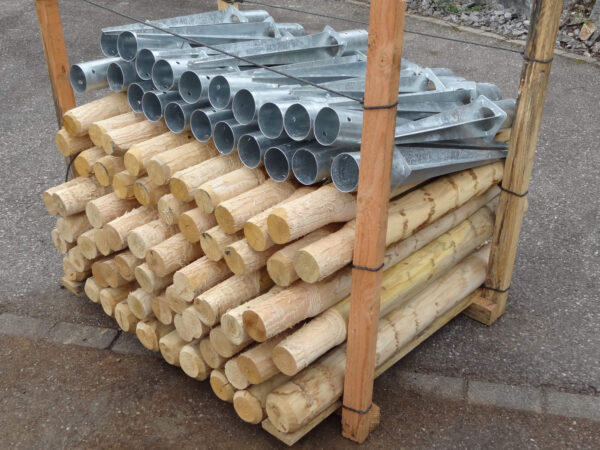 Poteaux supports enfoncer