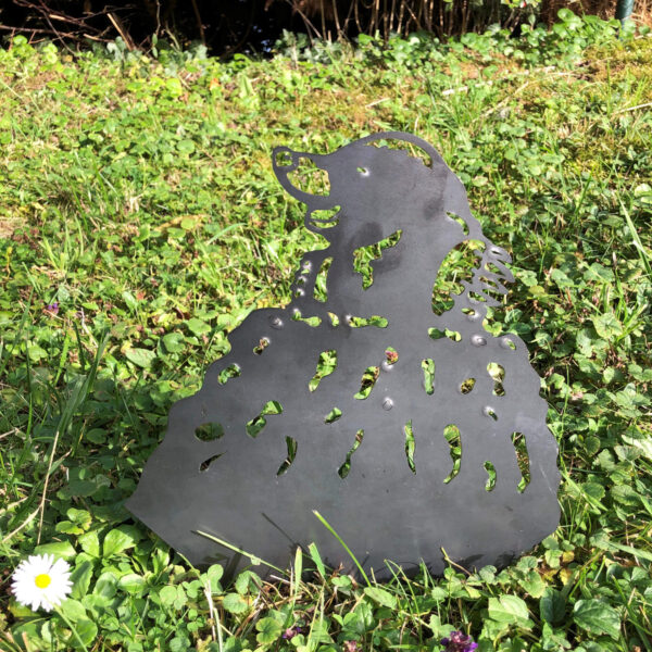 Décoration en corten Taupe