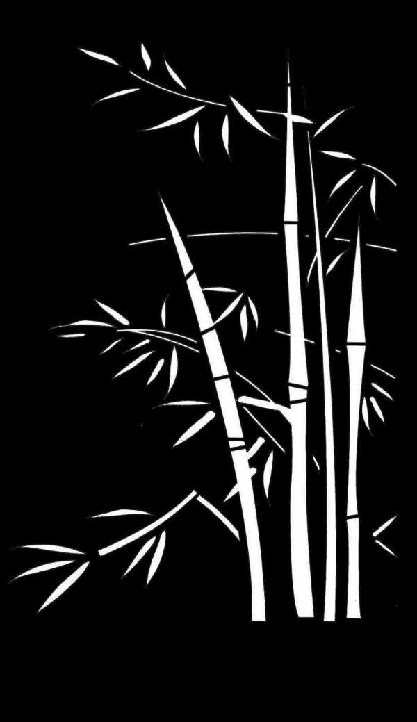 Panneau décoratif corten bambou