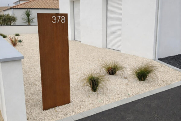 Totem numéro de maison