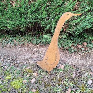 décoration en Corten canard
