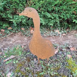 décoration en Corten oie