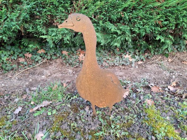 décoration en Corten oie